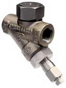 1/2" NPT TD42L Thermodynamic Steam Trap Cool Blue, Stainless Steel, Low Capacity, with ENP Finish