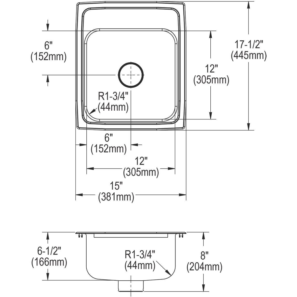 Halsey Taylor Stainless Steel CC x FIP Ball Corporation Stop 
