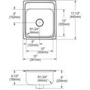Halsey Taylor Stainless Steel CC x FIP Ball Corporation Stop 