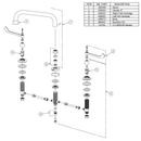 Halsey Taylor Platinum Vinyl Lead Law Compliant 14 FS PLVI Water Cooler For Glass Floor 