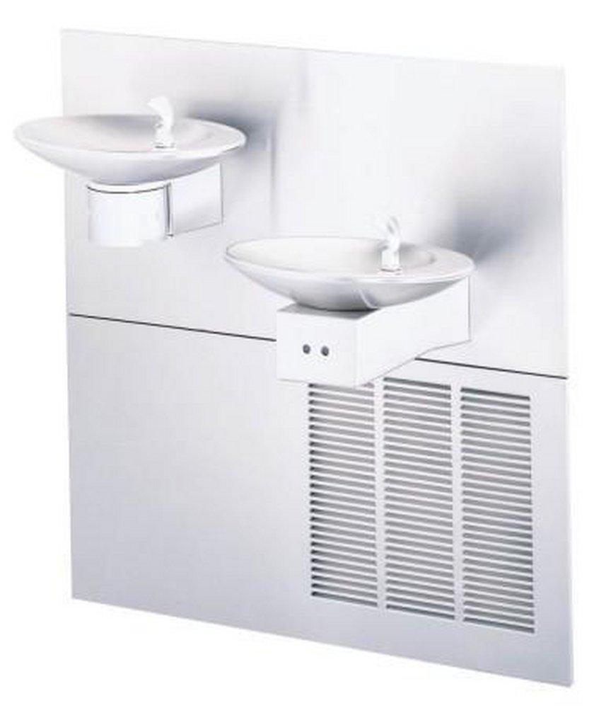 Halsey Taylor Stainless Steel 7.5 gph Wall Mount Bi-Level Electric Water Cooler 