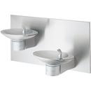 Halsey Taylor Stainless Steel ADA Wall Mount Bi-Level Reversible Water Fountain 