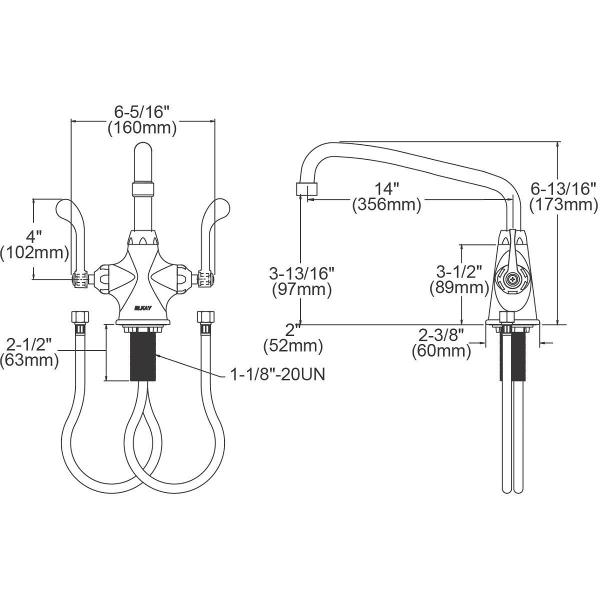 Halsey Taylor Stainless Steel Bi-Level Water Cooler 