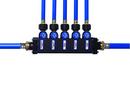 Viega Black 160 psi Polymer PEX Crimp Valve Manifold 