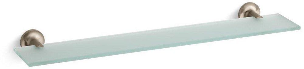 KOHLER Vibrant&reg; Brushed Bronze 22-1/2 in. Brass Bathroom Shelf 