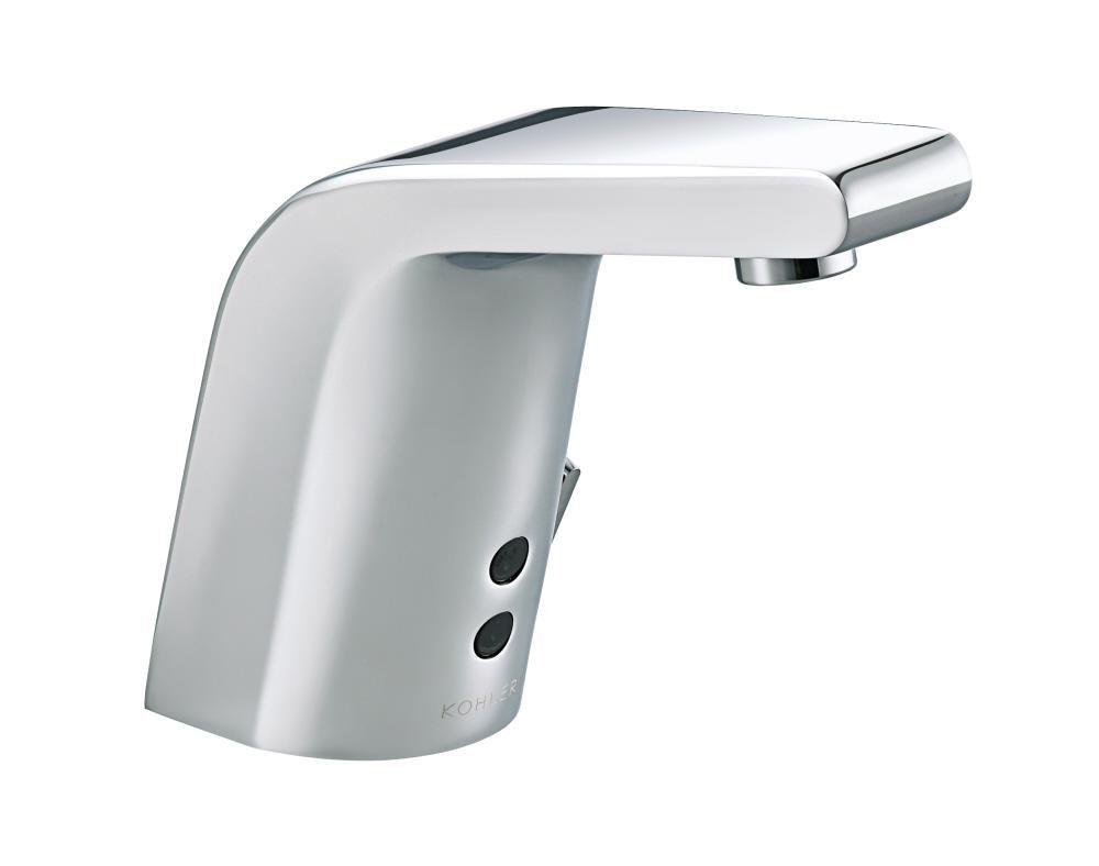 KOHLER Polished Chrome No Handle Deck Mount Service Faucet 