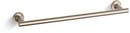 KOHLER Vibrant&reg; Brushed Bronze 18 in. Towel Bar 