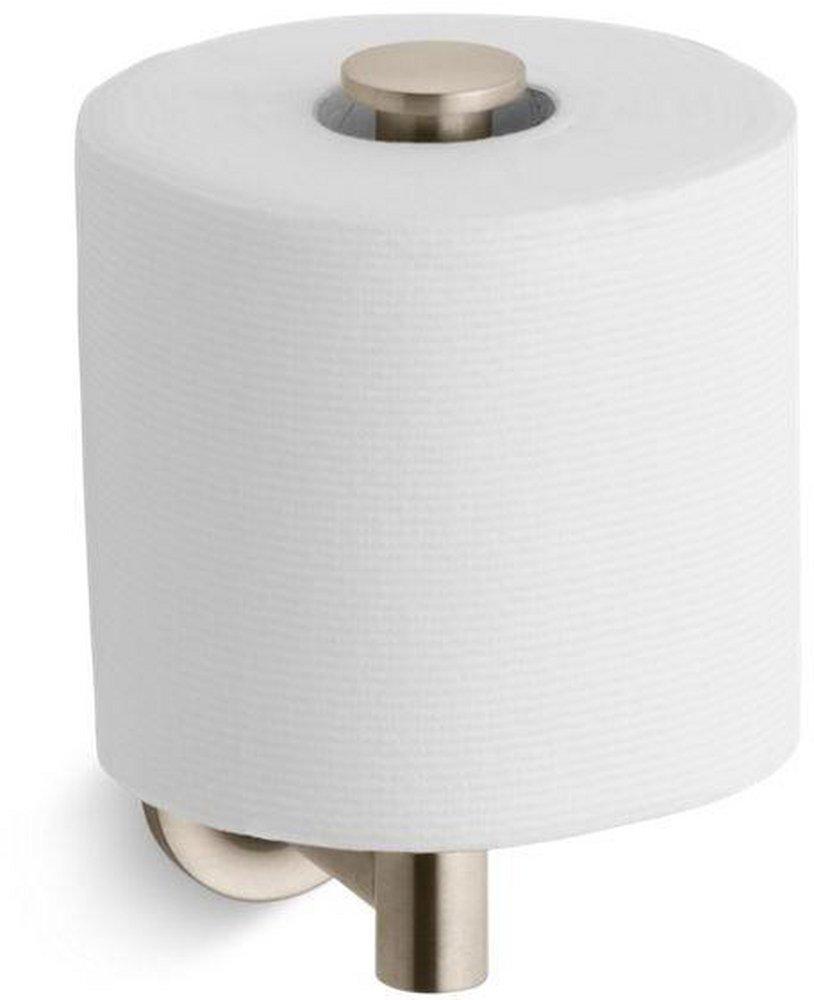 KOHLER Vibrant Brushed Bronze 4-5/16 in. Vertical Toilet Tissue Holder 