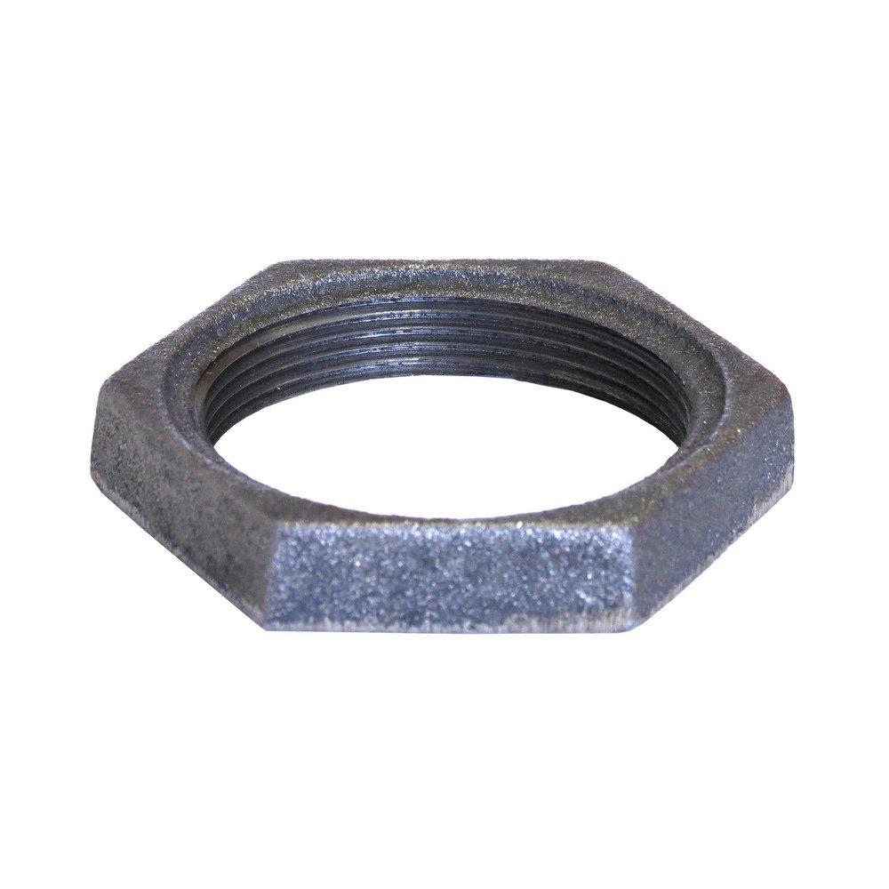 Matco-Norca Black Malleable Iron Locknut in Black 