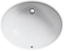 KOHLER White Undermount Basin 