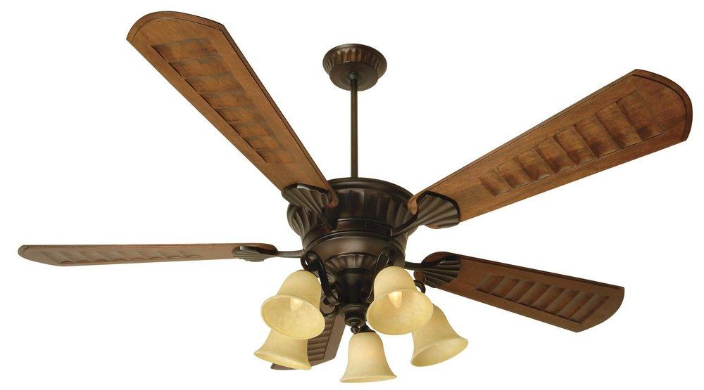 Craftmade Oiled Bronze 70 in. 5-Blade Ceiling Fan 