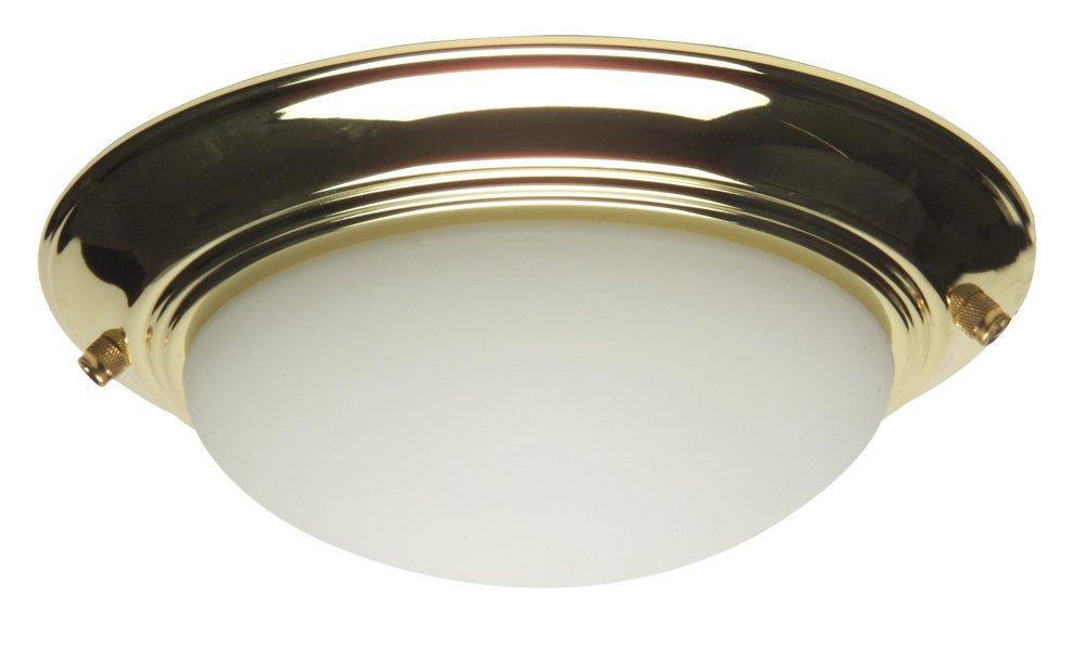 Craftmade Polished Brass 26W 2-Light Fluorescent Fan Light Kit 