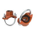 2 x 2 x 3/4 in. Threaded Painted Ductile Iron Mechanical Tee