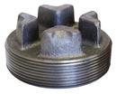 6 in. Cast Iron Solid Plug