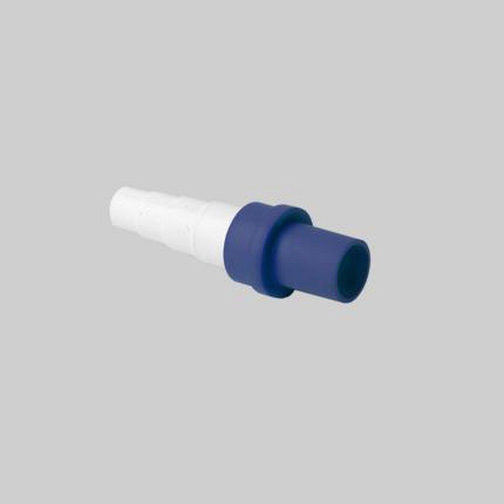 DiversiTech&reg; Blue Drain Line Adapter for Ductless Mini-Split Indoor Unit 