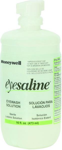 16 oz. Saline Eyewash Refill Bottle
