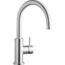 Elkay Satin Stainless Steel Single Handle Kitchen Faucet 