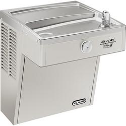 Non-Filtered Refrigerated Bottle Filling Station with Single Water Cooler (Vandal Resistant)