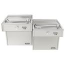 Elkay Stainless Steel 8 gph Vandal Resistant Filtered Wall Mount Bilevel Water Cooler 