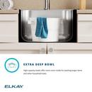 Elkay Brushed Satin 20 x 20 in. Drop-in Laundry Sink 