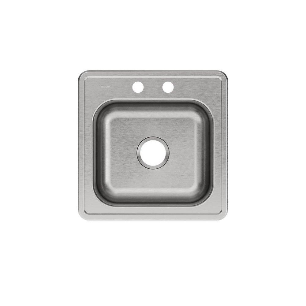 Elkay Brushed Satin 20 x 20 in. Drop-in Laundry Sink 