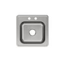 Elkay Brushed Satin 20 x 20 in. Drop-in Laundry Sink 