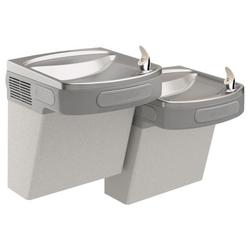 Filtered Wall Mount Bi-Level ADA Cooler in Light Grey Granite