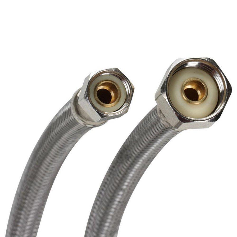 Fluidmaster Stainless Steel Threaded Faucet Connector 