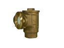 1-1/2 in. Oval Flange x FNPT Brass Double Check Valve
