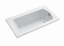 60 x 32 in. Soaker Drop-In Bathtub in White