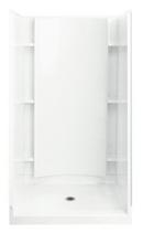 Sterling White 42 x 36 in. Vikrell Tile Alcove Shower with Place Backers 