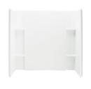 60 x 32 x 56-1/2 in. Tub & Shower Wall in White