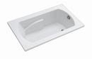 Sterling White 60 x 36 in. Soaker Drop-In Bathtub 