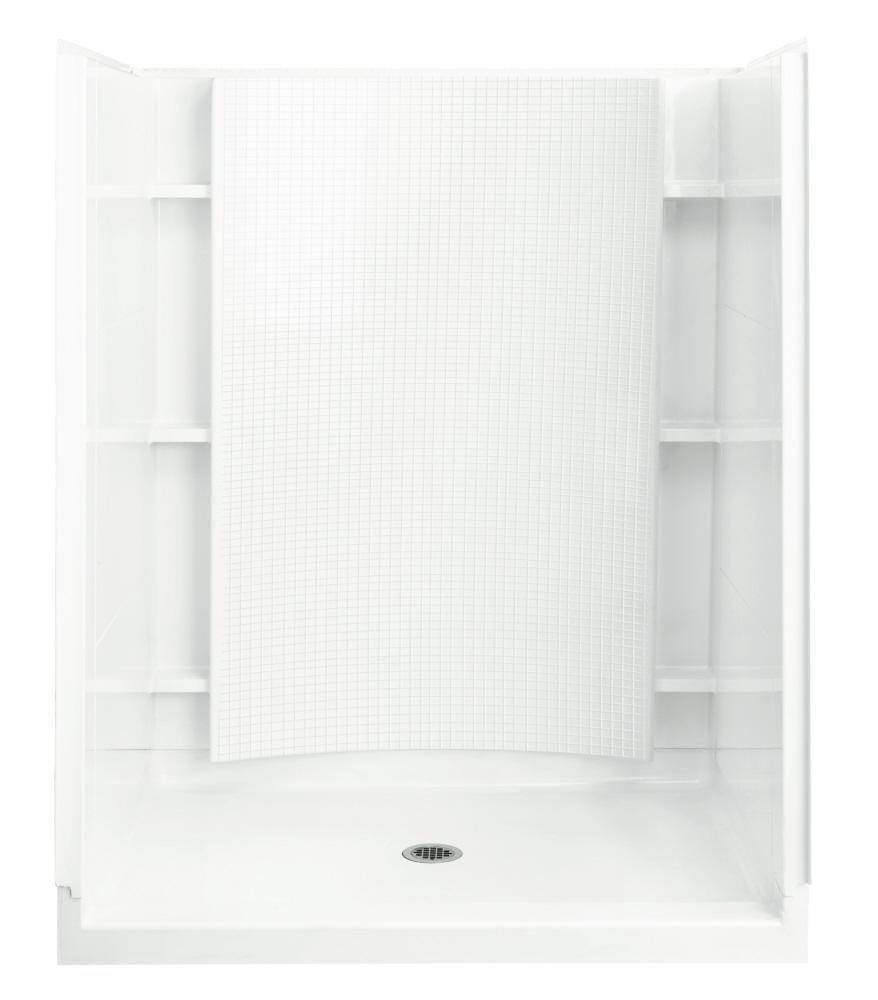 Sterling White 60 x 36 in. Vikrell Shower 