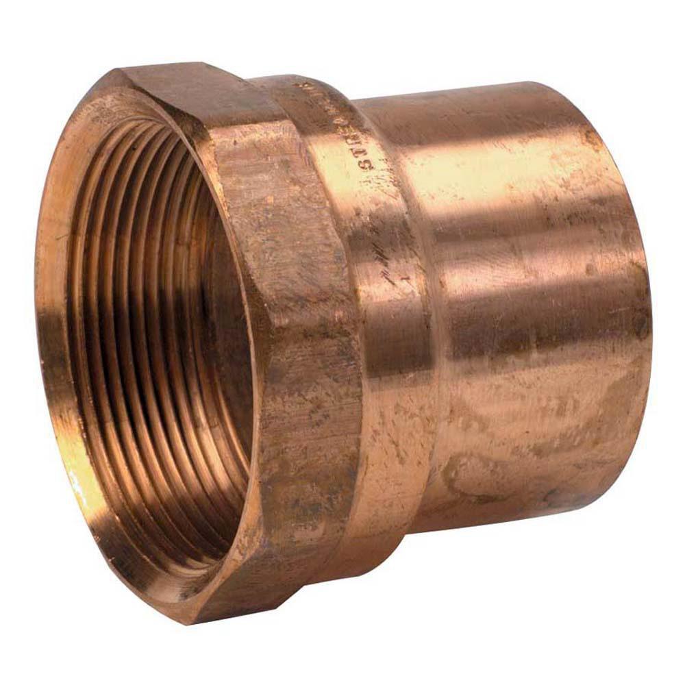 3/8 X 1/4 Wrot Fitting X Female Iron Pipe Adapter 
