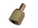 3/8 x 1/4 in. OD x Female Threaded Stainless Steel Double Adapter