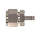 1/2 x 1/4 in. OD Tube 316 Stainless Steel Double Reducing Adapter