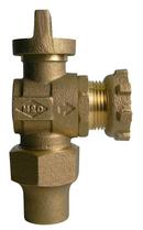 3/4 x 3/4 x 5/8 in. Flare Meter Angle Valve with Drain