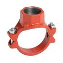 6 x 6 x 4 in. FIPS Painted Ductile Iron Mechanical Tee