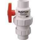 Liberty Pumps White Plastic Socket Weld Combination Valve 