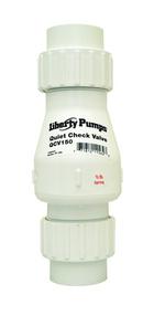 Liberty Pumps White Spring Loaded Check Valve 