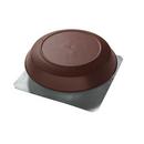 Broan Brown 22-1/4 x 8 in. Plastic Steel Roof Vent 1050 CFM 