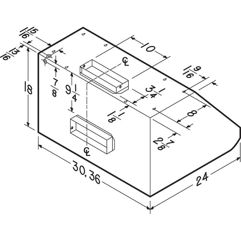 Broan Stainless Steel 36 in. Convertible Range Hood 