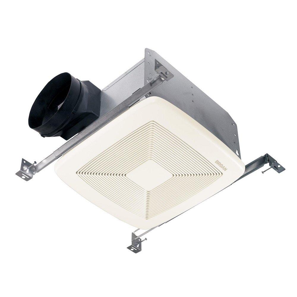 Broan White Bathroom Exhaust Fan in White 