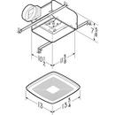 Broan White Bathroom Exhaust Fan in White 