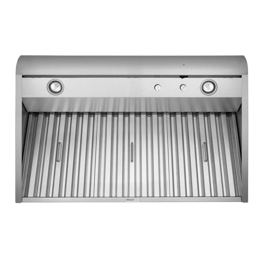 Broan Stainless Steel External Blower Range Hood Shell in Stainless Steel 