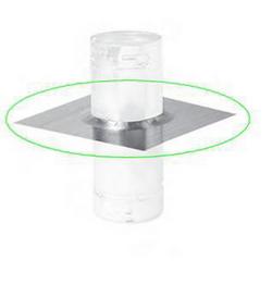6 in. Type B Vent Support Plate