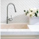 Moen Oil Rubbed Bronze 1.5 gpm Single Lever Handle Deckmount Kitchen Sink Faucet High Arc Pull-Down Spout 3/8 in. Compression Connection 