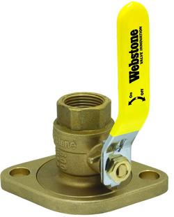 1 in. Forged Brass Ball Valve with Hose Drain