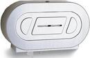 Bobrick Stainless Steel Twin Jumbo Roll Toilet Paper Dispenser 